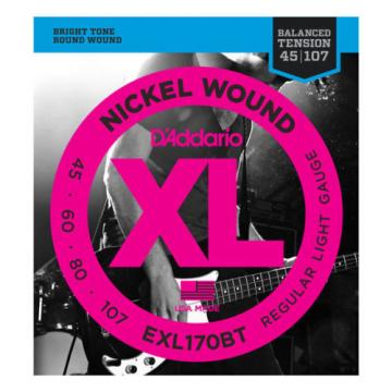 D&#039;Addario XL Nickel Round Wound Balanced Tension Bass Strings - Various Gauges