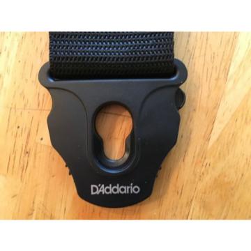 D&#039;Addario 2&#034; Locking Guitar Strap | Black | Never used! | Ships Today!