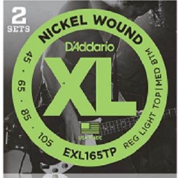 2 Sets Of D&#039;Addario XL Nickel Round Wound Bass Strings - Various Gauges