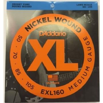 D&#039;Addario Electric Bass Full 4 String Set - Variety of Gauges