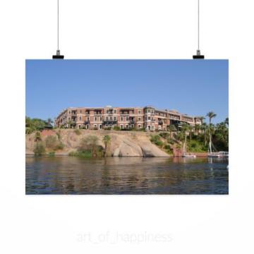 Stunning Poster Wall Art Decor Palace Nile Rio Twilight Eventide 36x24 Inches