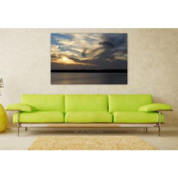 Stunning Poster Wall Art Decor Rio Sunset Landscape Sky Eventide 36x24 Inches