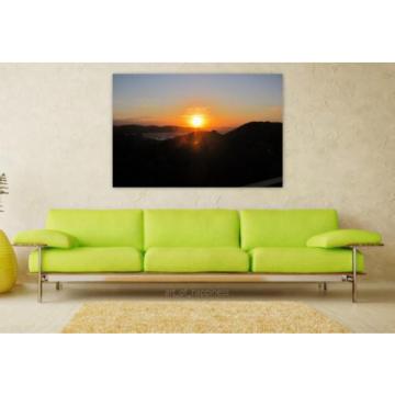 Stunning Poster Wall Art Decor Sunset Afternoon Eventide Sol Sky 36x24 Inches