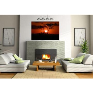 Stunning Poster Wall Art Decor Sunset Eventide Sol 36x24 Inches