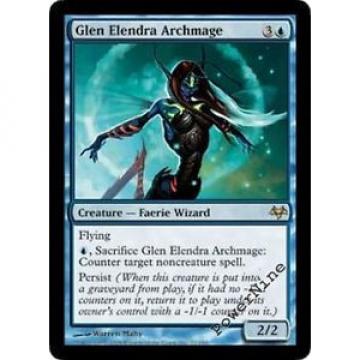 1 PLAYED Glen Elendra Archmage - Blue Eventide Mtg Magic Rare 1x x1