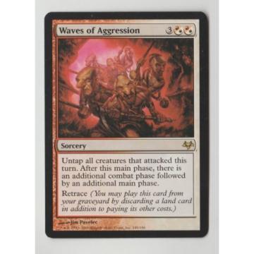 WAVES OF AGGRESSION MAGIC THE GATHERING MTG CREATURE EVENTIDE SET
