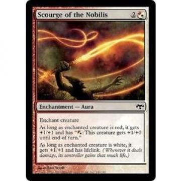 MTG MAGIC THE GATHERING - SCOURGE OF THE NOBILIS X 4 - EVENTIDE NEAR MINT/EX!