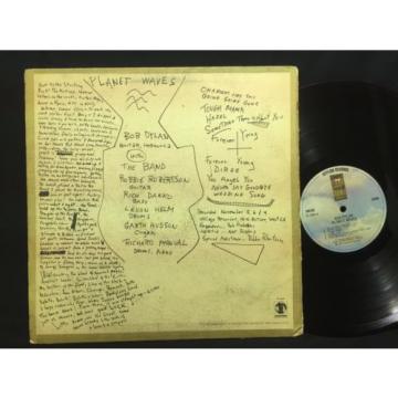 Bob Dylan - Planet Waves Asylum Records ‎7E 1003 LP Vinyl Record