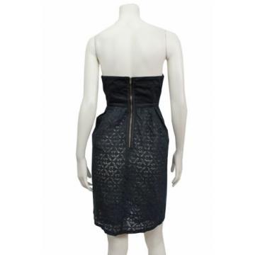 Eventide Dress Moulinette Soeurs Anthropologie Size 6 Cotton lace nude underlay