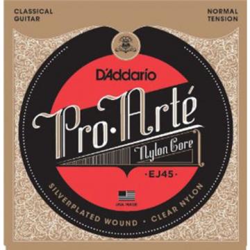 4 x Daddario Classical Guitar Strings EJ45 ProArte Normal String Set DADDARIO