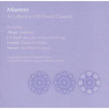 Miserere - A Collection Of Choral Classics -  CD 4AVG The Cheap Fast Free Post