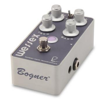 Bogner Amplification Wessex Overdrive True Bypass Guitar Stompbox Pedal +Cables