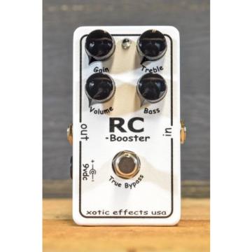 Xotic RC Booster Transparent 20db+ Clean Boost w/EQ Electric Guitar Effect Pedal