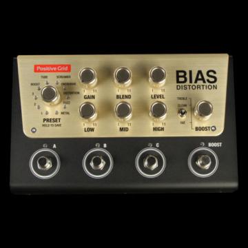 Positive Grid BIAS Distortion Tone Matching Effects Pedal