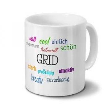 Tasse mit Namen Grid - Positive Eigenschaften