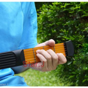 1pc Portable Pocket Guitar Practice Strings Tool Gadget 4 Fret for Beginner