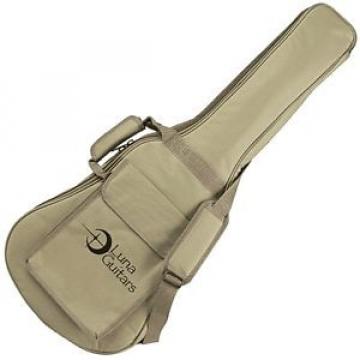 Luna GB-SAF Safari Series Heavy Padded Acoustic Travel Guitar Gig Bag