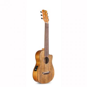 Cordoba Mini O CE Acoustic-Electric Nylon String Travel Cutaway Guitar + Gig Bag