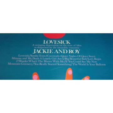 Jackie and Roy Lovesick Sealed LP Verve V-8688 Mono Jazz Vocal