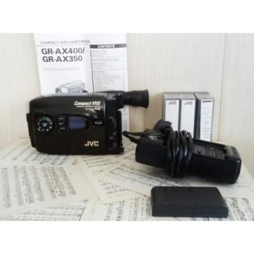JVC  GR-AX400E COMPACT VHS Camcorder 