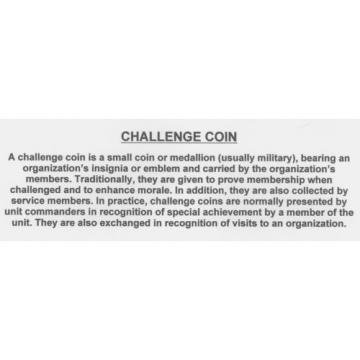 NIKE Ajax / Hercules  ARADCOM VETERAN Challenge Coin and Stand - FD in USA