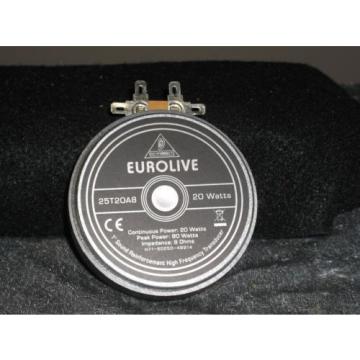 Behringer EUROLIVE 25T20A8 1&#034; Sound Reinforcement High Frequency Transducer