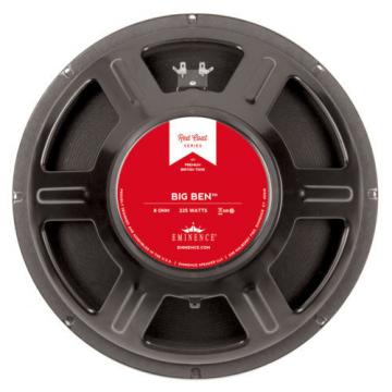 Pair Eminence Big Ben 15&#034; Guitar Speaker Red Coat 8ohm 225W 101.5dB Replacement