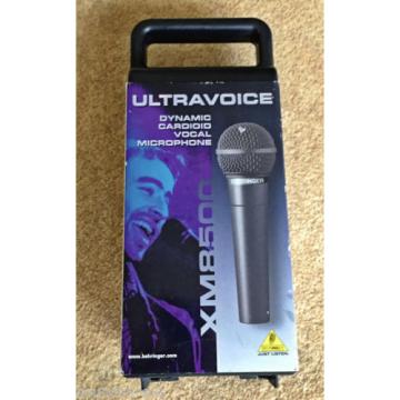 Microphone With 6m XLR Cable. Behringer XM8500 Ultravoice Dynamic Cardioid Vocal