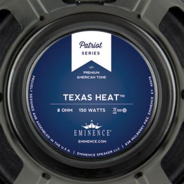 Pair Eminence Patriot Texas Heat 12&#034; Guitar Speaker 8ohm 150W 99dB Replacement