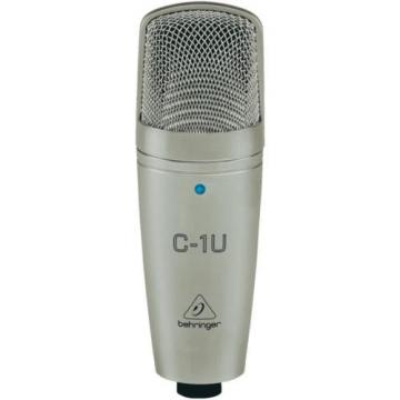 Behringer C1U Stereo USB Condener Mic BRAND NEW GENUINE C-1U PODCAST Microphone
