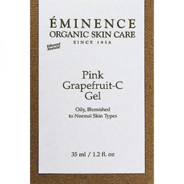 Eminence Pink Grapefruit-C Gel Oil 35ml(1.2oz) Blemished Normal Skin Brand New