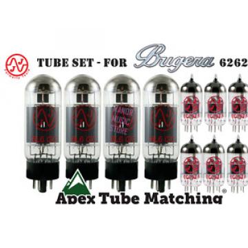 Tube Set - for Bugera 6262 JJ Tesla valve vacuum tubes