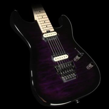 Charvel Pro Mod Series San Dimas 2H FR Electric Guitar Trans Purple Burst