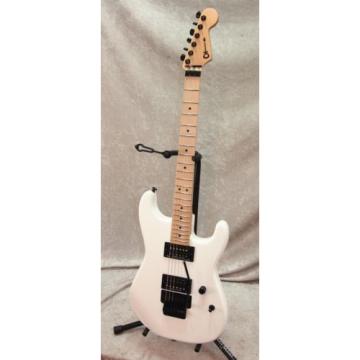 Charvel SD-1 San Dimas HH Floyd Rose electric guitar in snow white (#2)