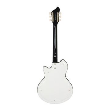 Supro Martinique Deluxe 1593VEW Electric Guitar White