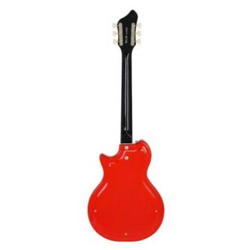 DEMO Supro Belmont Vibrato Poppy Red Electric Guitar