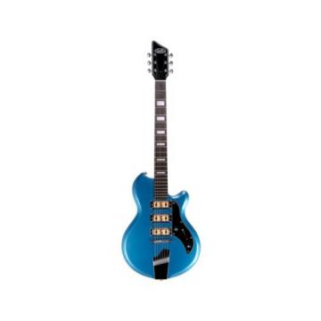 DEMO Supro Hampton Ocean Blue Metallic Electric Guitar