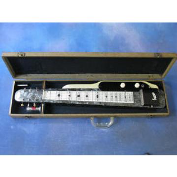 1951 SUPRO LAP STEEL GREY AND WHITE MOTHER OF PEARL
