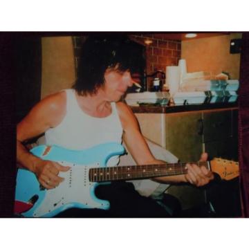 Jeff Beck Yardbirds Led Zeppelin Played Signed Autographed Charvel Relic Guitar