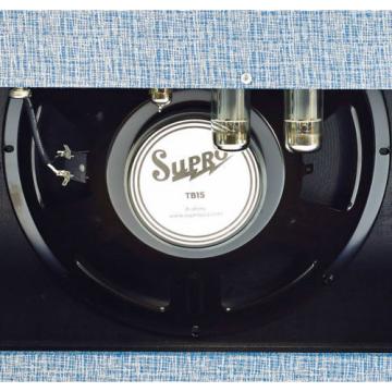 New Supro USA Thunderbolt Plus + 35/45/60-Watt 1x15&#034; Tube Combo Amp S6420+