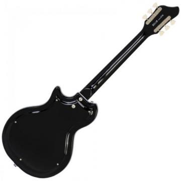 Supro Black Holiday Electric Guitar ~ Jet Black ~ 1575JB ~ NEW