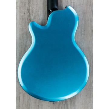 Supro Island Series Westbury Guitar, Ocean Blue Metallic, Rosewood Board