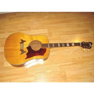 VINTAGE &#034;SUPRO&#034; COUNTRY WESTERN ACOUSTIC GUITAR/CASE (Mr Zee&#039;s Music Shoppe-