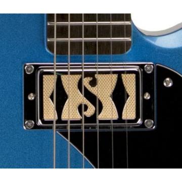 Supro Westbury 2020BM Electric Guitar Ocean Blue Metallic solid Dbl PU