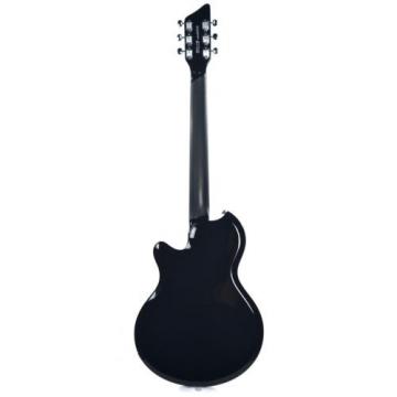 Supro Westbury 2020JB Electric Guitar Jet Black solid Dbl PU