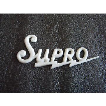Supro Amp Logo White
