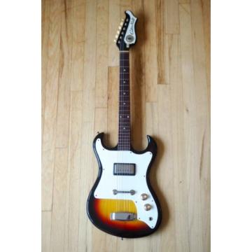 1966 Custom Kraft Ambassador Deluxe 4166 Vintage Guitar Valco Supro w/ Case