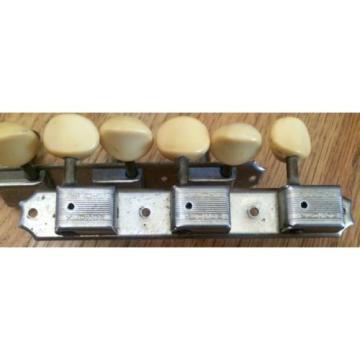 60&#039;s Kluson Deluxe Tuners 3X3 For Gibson, Supro W/ Ferrules And Screws