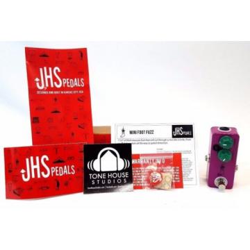 JHS Pedals Mini Foot Fuzz / Overdrive Guitar Effect Pedal - Brand New In Box