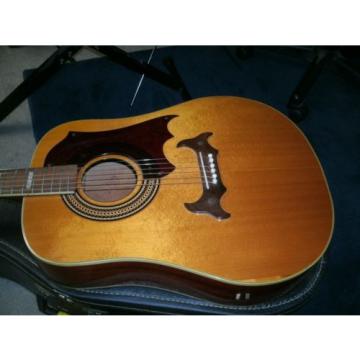 1960&#039;s Supro W-8 acoustic guitar made by Kay Valco with softshell case